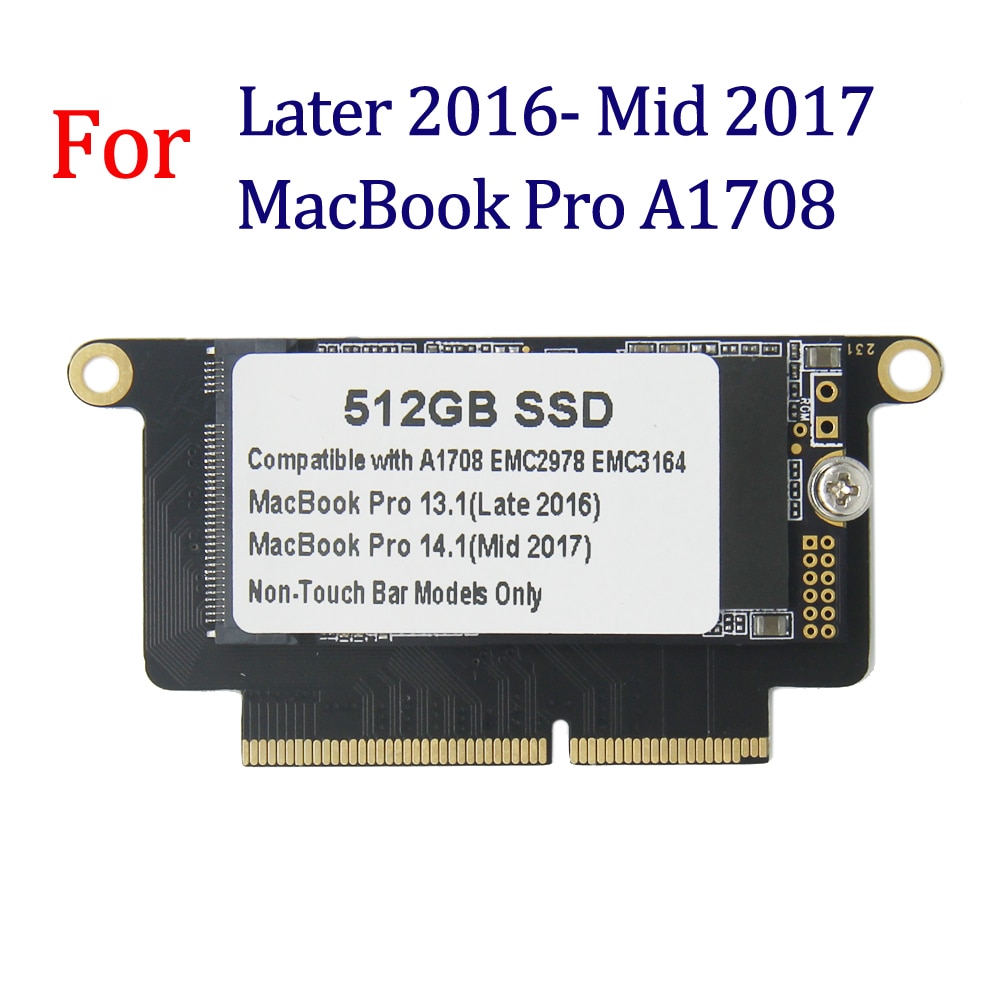 A1708 Ʈ SSD 128GB 256GB 512GB 1TB, ƺ  Ƽ..